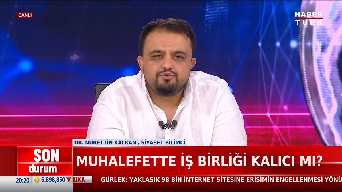 #SONDURUM - Muhalefette iş birliği kalıcı mı? Siyaset Bilimci Dr. Nurettin Kalkan (Nurettin Kalkan) #NedirNeDeğildir'de yanıtladı.