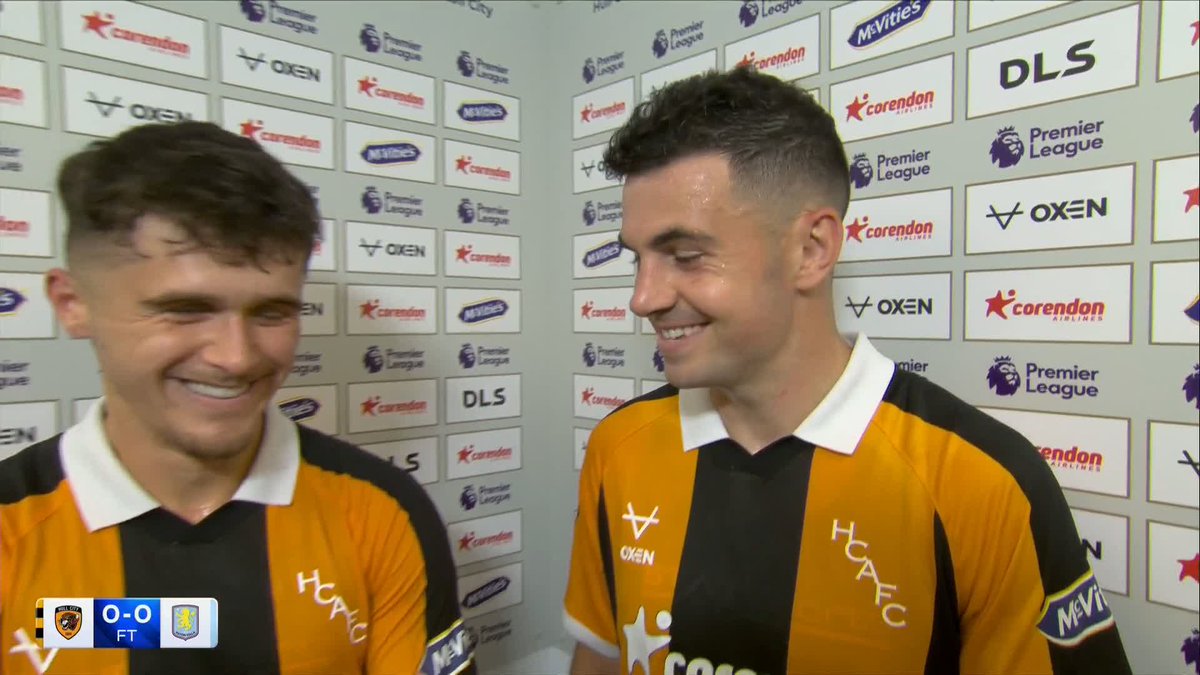 "We're a tight-knit group, we work well together!" Hear from John Egan and Ryan Giles after their draw against Aston Villa 💪