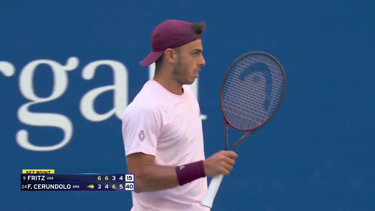 FRAN FORCES A FIFTH 😱 One-set shootout to come on Ashe between Taylor Fritz and Francisco Cerundolo!
