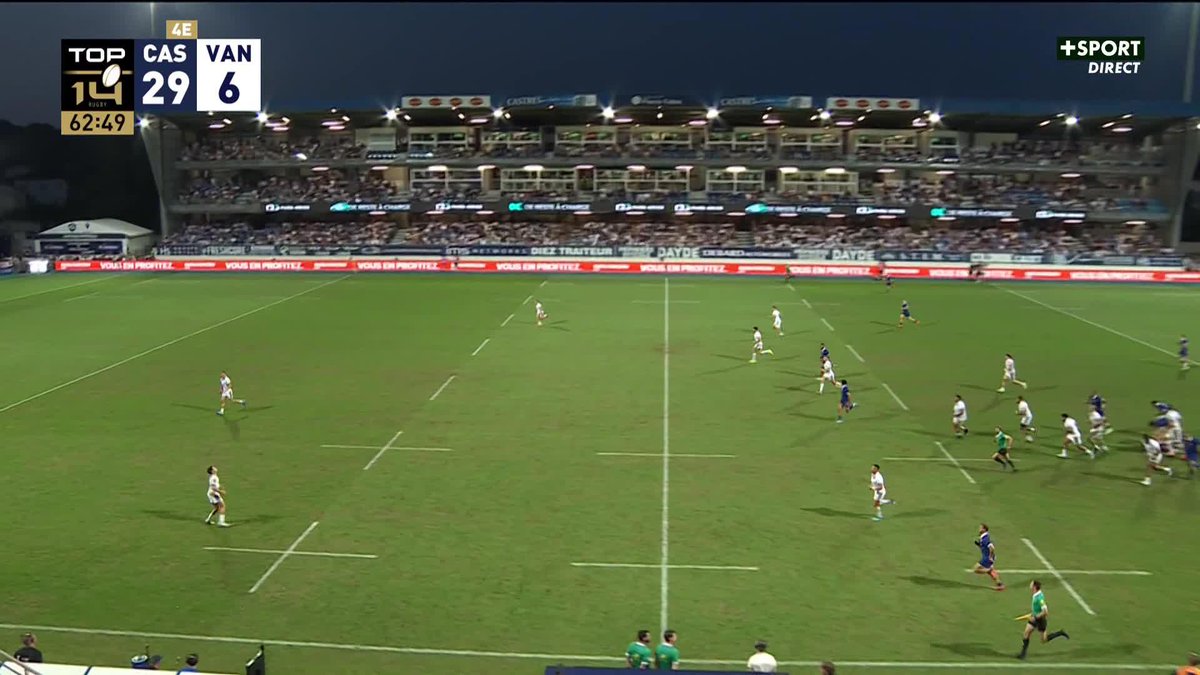 L’EXPLOIT DE STEVENSON 😍 Il inscrit le premier essai des Bretons cette saison 🔥 Rugby Club Vannes 🙌 #CORCV