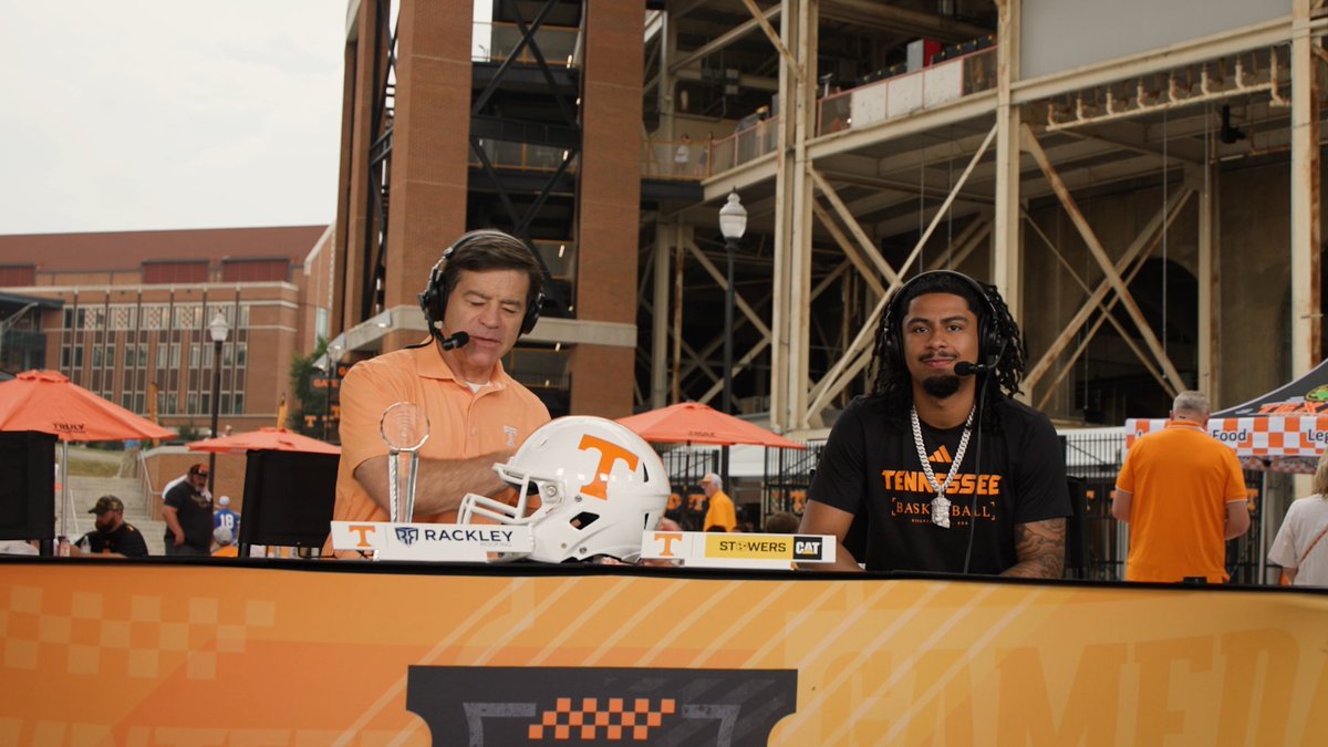 T-Hill getting us ready for GAMEDAY Vol Network Mike Keith