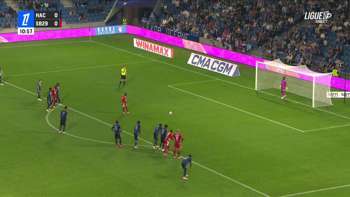 👊 Le Havre puni sur une erreur défensive... pénalty transformé par Doumbia ! #HACSB29