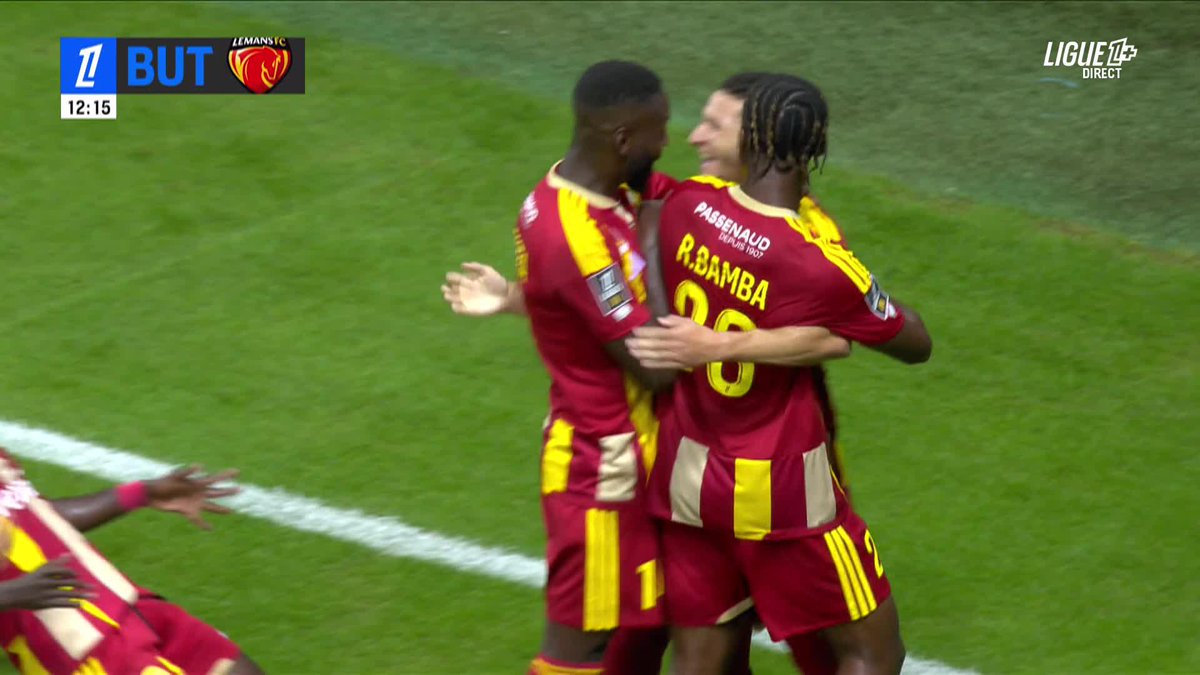 ⚽️ PREMIER BUT EN PROFESSIONNEL POUR ADIL BOURABAA 🇩🇿 !!! IL OUVRE LE SCORE POUR LE MANS À NICE !!! ❤️💛 1 but et 1 passe d. sur ce début de saison. 🔥 🎥 L1+