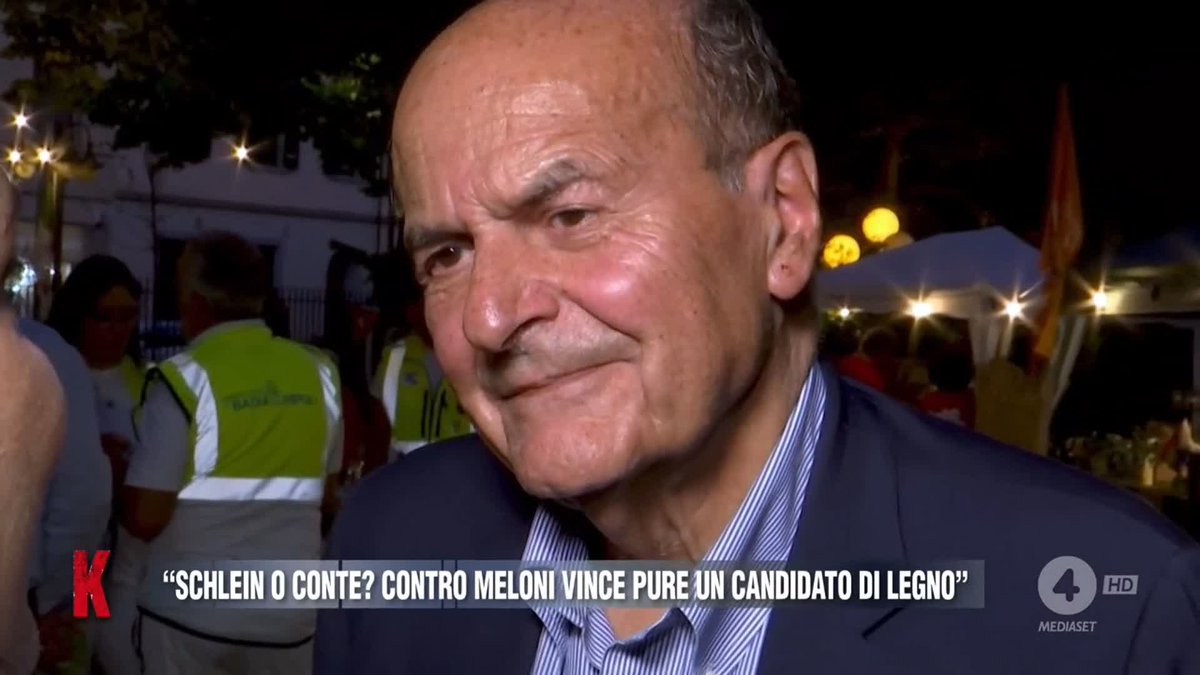 Pier Luigi Bersani a #Realpolitik: "Schlein o Conte? Contro Meloni vince pure un candidato di legno" Il servizio completo di Realpolitik è disponibile in streaming su Mediaset Infinity