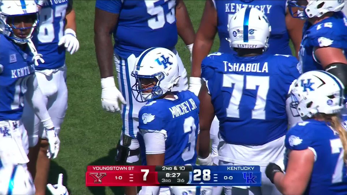 .Kenny Minchey ➡️ Prince Jean for a 26-yard TOUCHDOWN 📺- SECN+