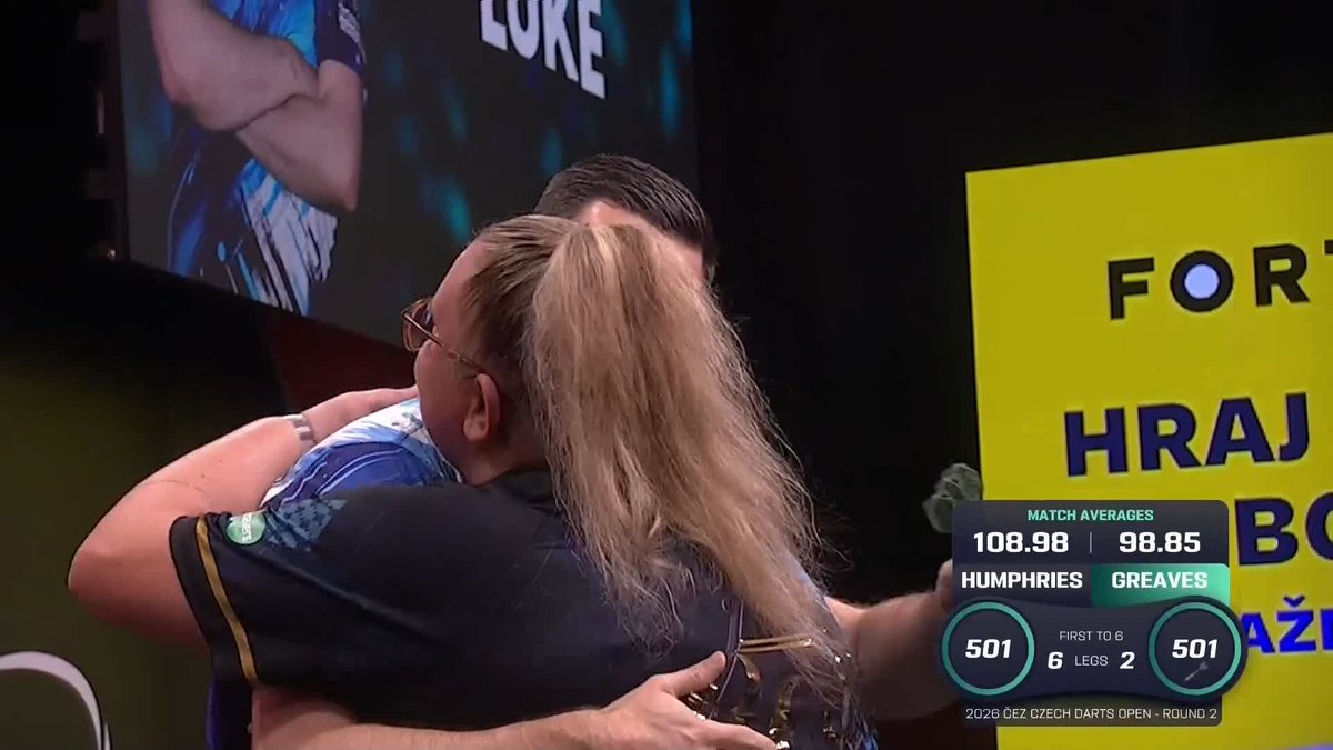 HUMPHRIES KO'S GREAVES! Luke Humphries, that is insane! The three-time champion in Prague shows us he's here to play in the capital, as he averages just shy of 109 to end Beau Greaves's hopes of making her first final day on the European Tour! 📺 #ET12