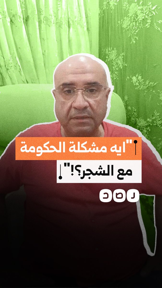"إحنا ماشيين ضد الطبيعة".. مواطن يهاجم سياسة قطع الأشجار في الشوارع