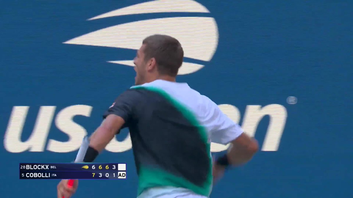 COBOLLI SAID WE’RE NOT DONE 🗣️ The Italian lands the break back and we’re back on serve in the fourth