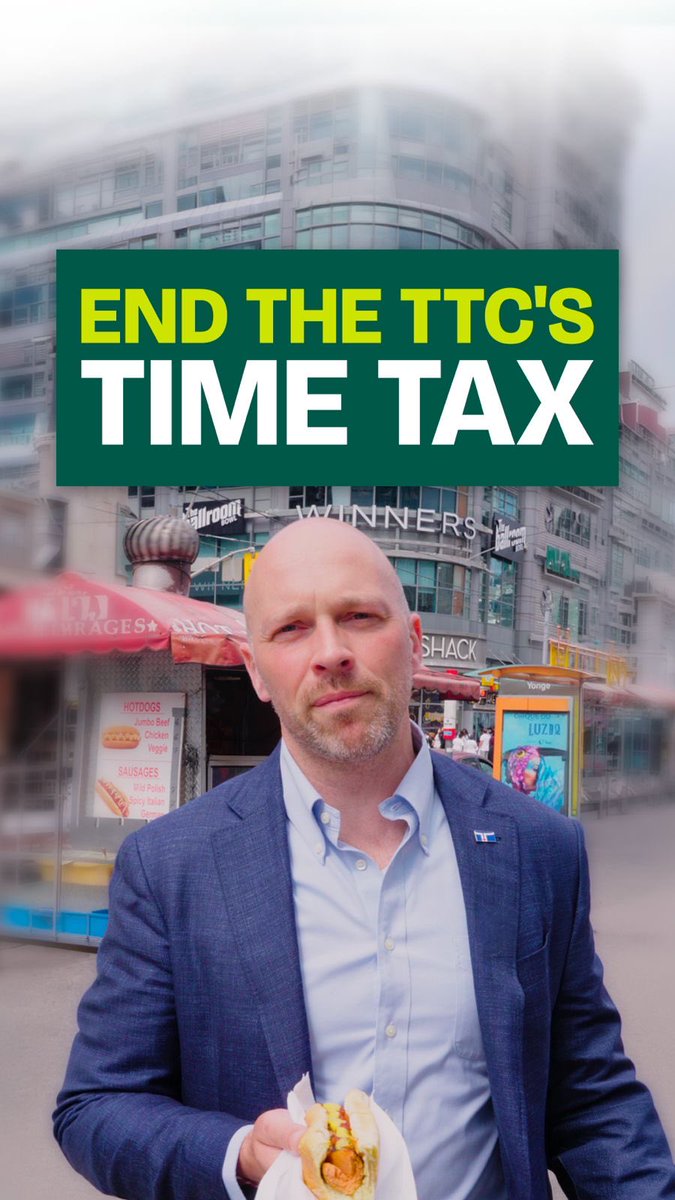 You paid for a ride. You should get one. As Mayor, I’ll introduce a 15-minute TTC Service Guarantee: if your bus or train doesn’t show up within 15 minutes, you get your money back. City services should respect your time and money. Sign here if you agree:
