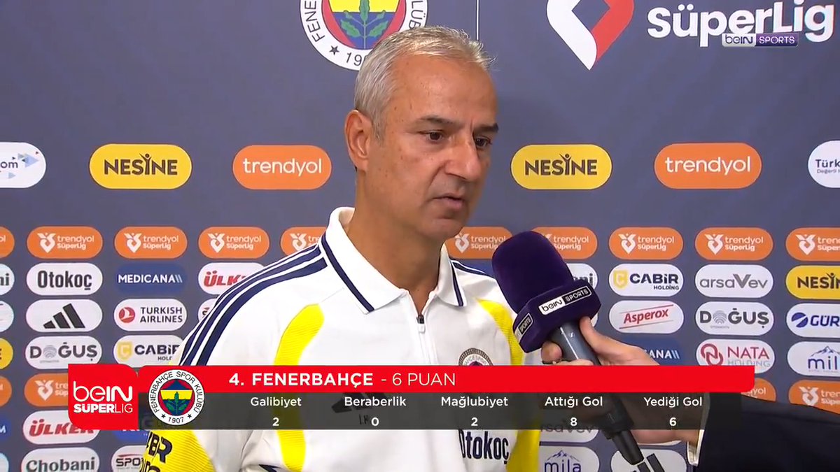 🗣️ Fenerbahçe Teknik Direktörü İsmail Kartal, dev maçın ardından açıklamalarda bulundu. #FBvBJK #beINSPORTS
