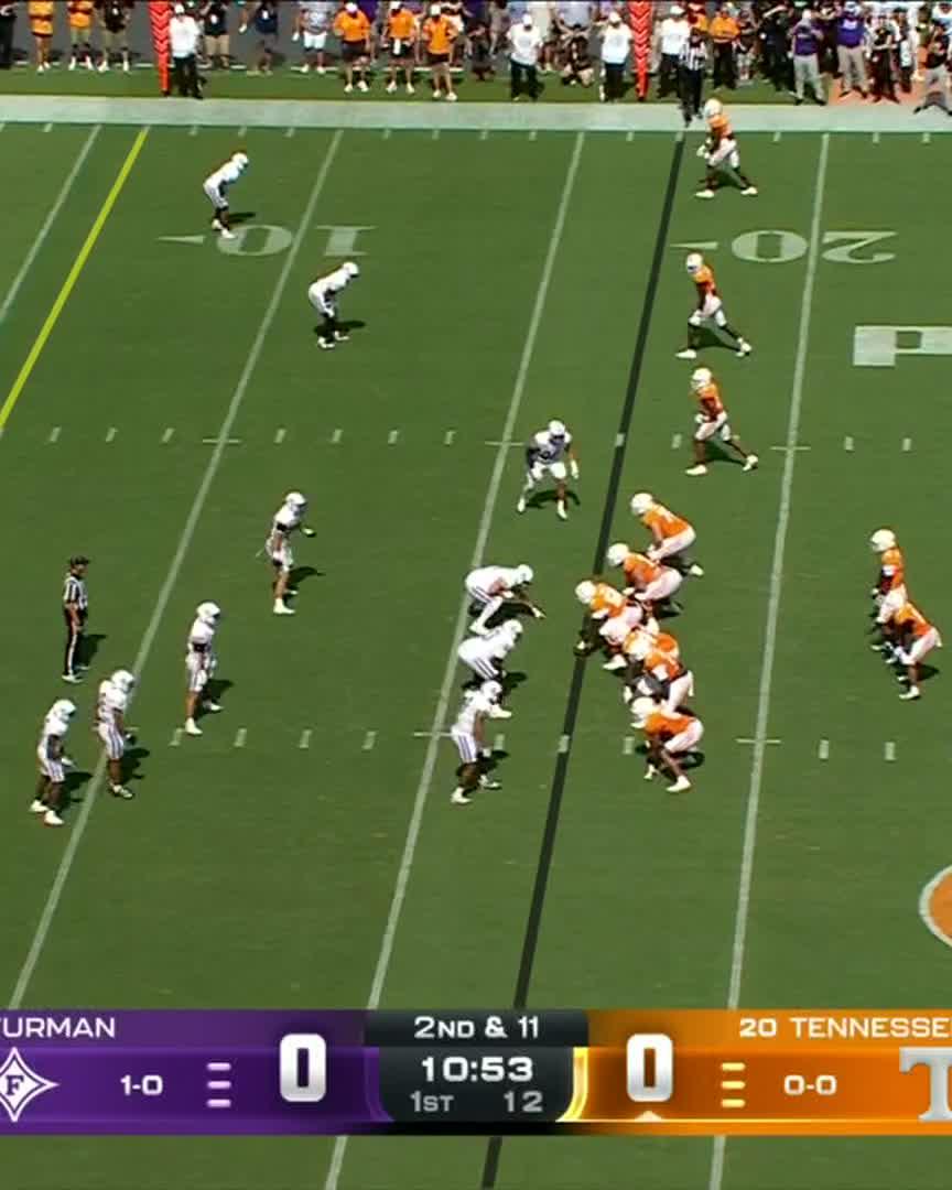🎯 first career TD pass for Faizon Brandon 📺 SECN+/ESPN+ 📲