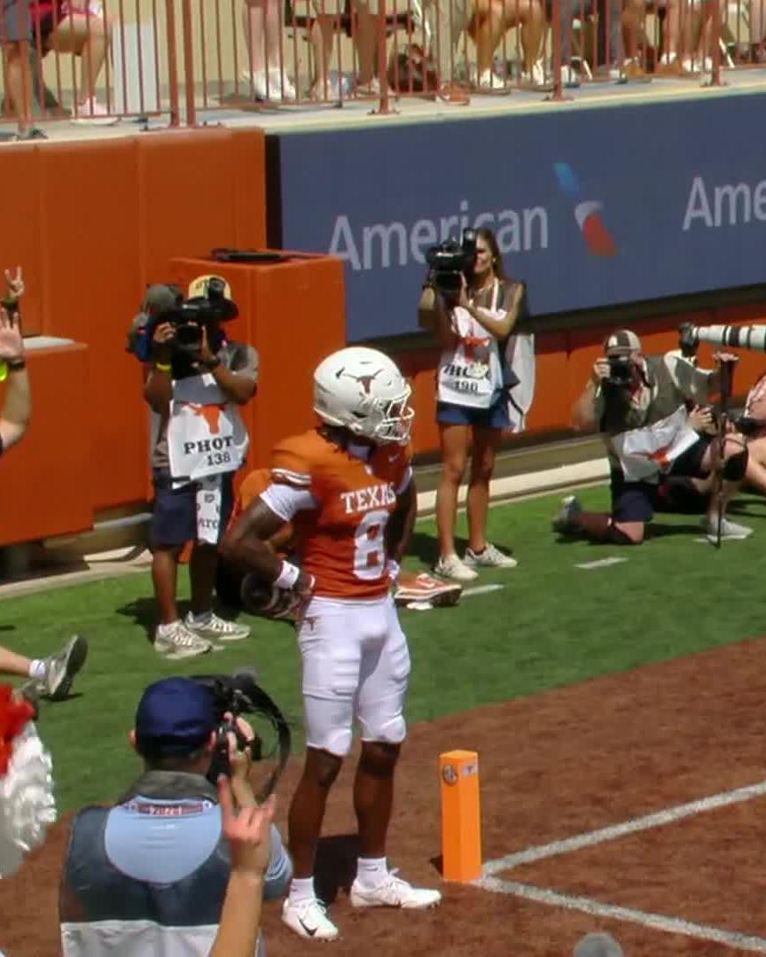 GET USED TO IT FOLKS. 🤘 MANNING TO COLEMAN. TD IN ATX. Texas Football x 📺 ESPN
