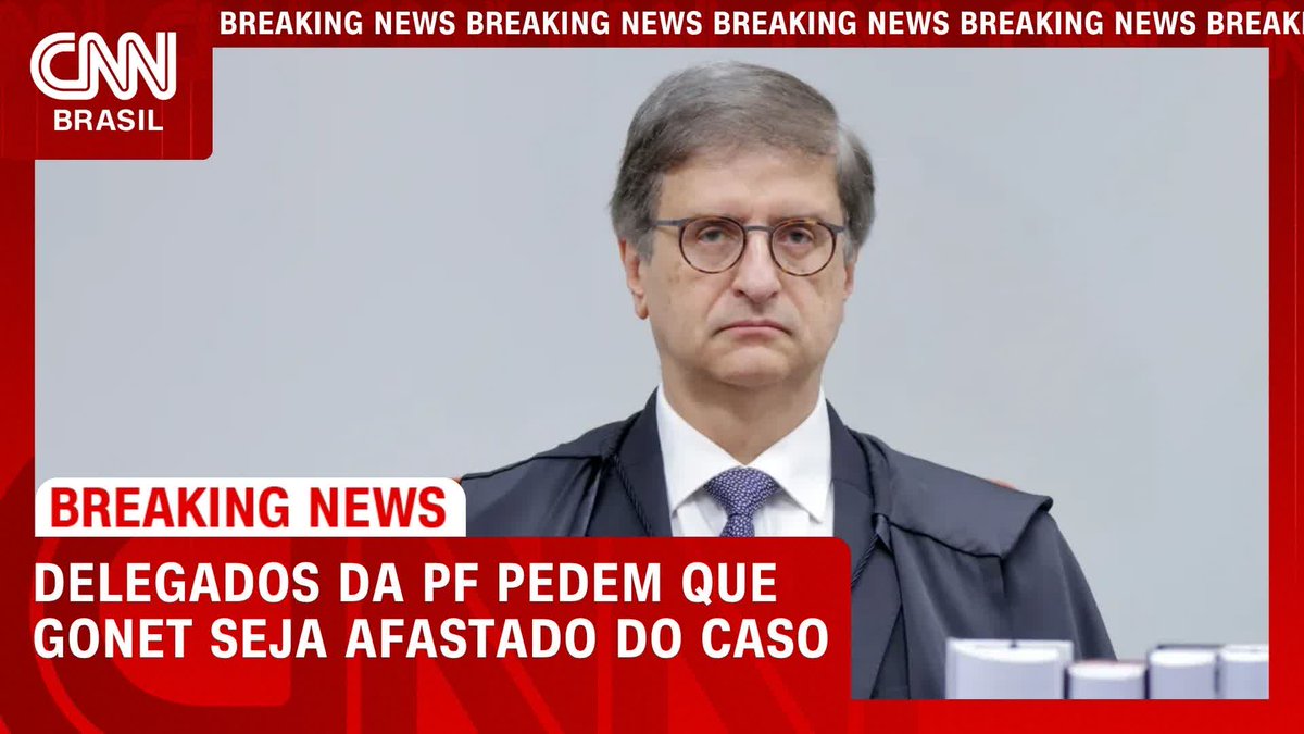 Delegados da PF pedem que Gonet seja afastado do caso; assista #CNNAgora