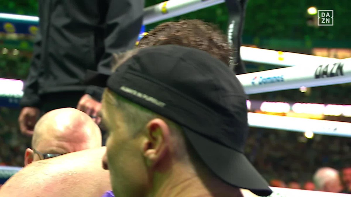 Another angle of one of the most bizarre ends to a fight we've seen in a long time 🤔 #TaylorPili | LIVE NOW on DAZN ▪️