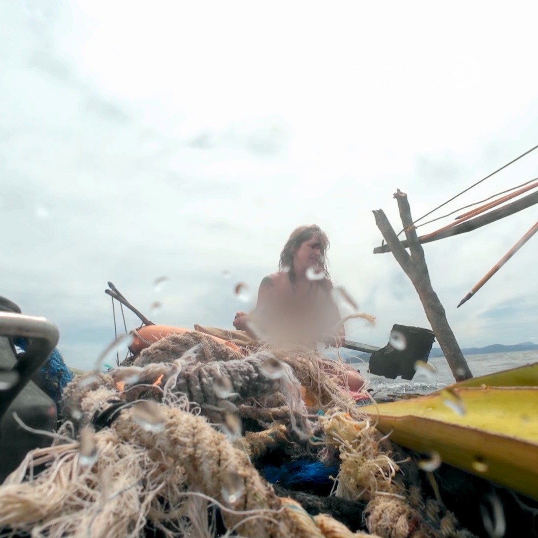 They're migrating on a MAN-MADE RAFT!? 😳 Catch a new #NakedAndAfraid: Shipwrecked tomorrow at 8P on Discovery.