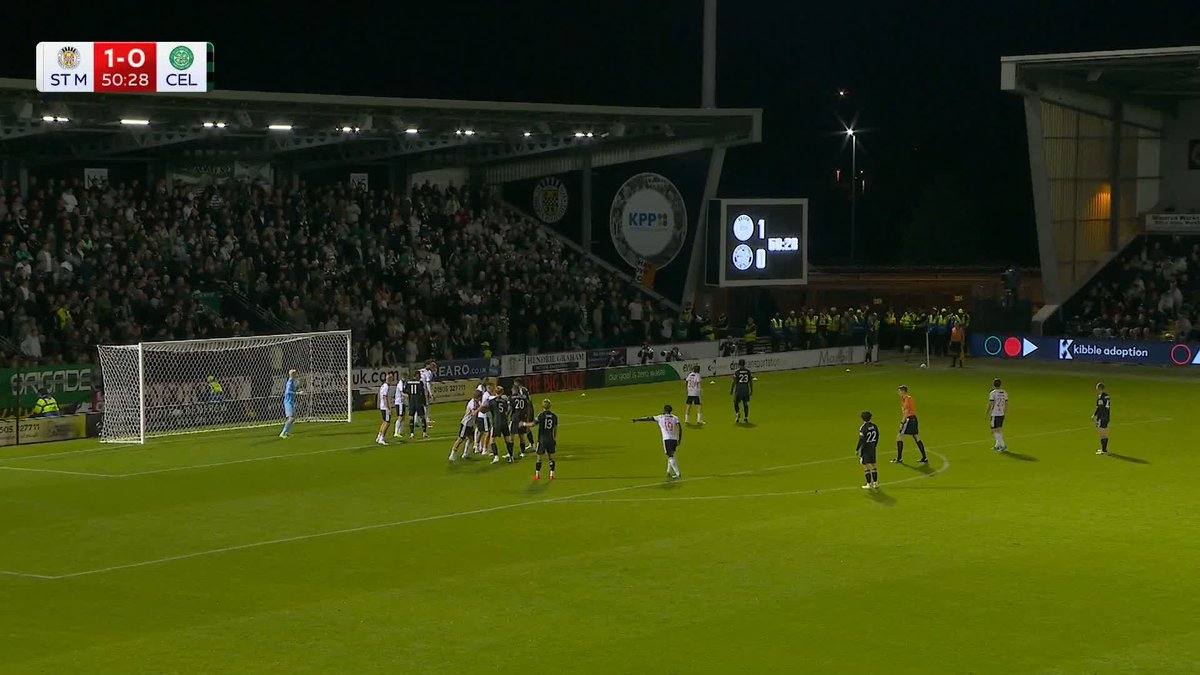 🎙️ “The header is brilliant from Liam Scales!” The Celtic defender equalises against St Mirren ⤵️