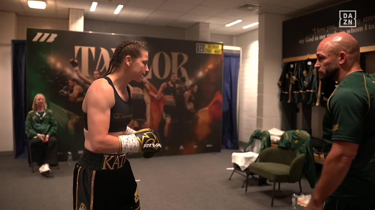 What a moment Katie Taylor is about to embark upon 🔜 #TaylorPili | LIVE NOW on DAZN ▪️