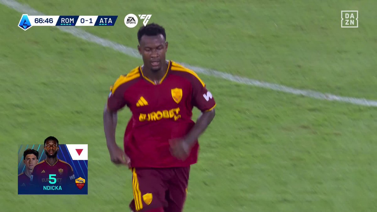 🚨 Leonardo BALERDI 🇦🇷 a fait SES DÉBUTS avec l’AS Roma ce soir. 🐺 🎥 DAZN France