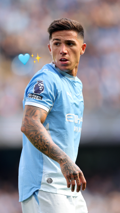 Enzo Fernandez settling in to life at Manchester City 🏠
