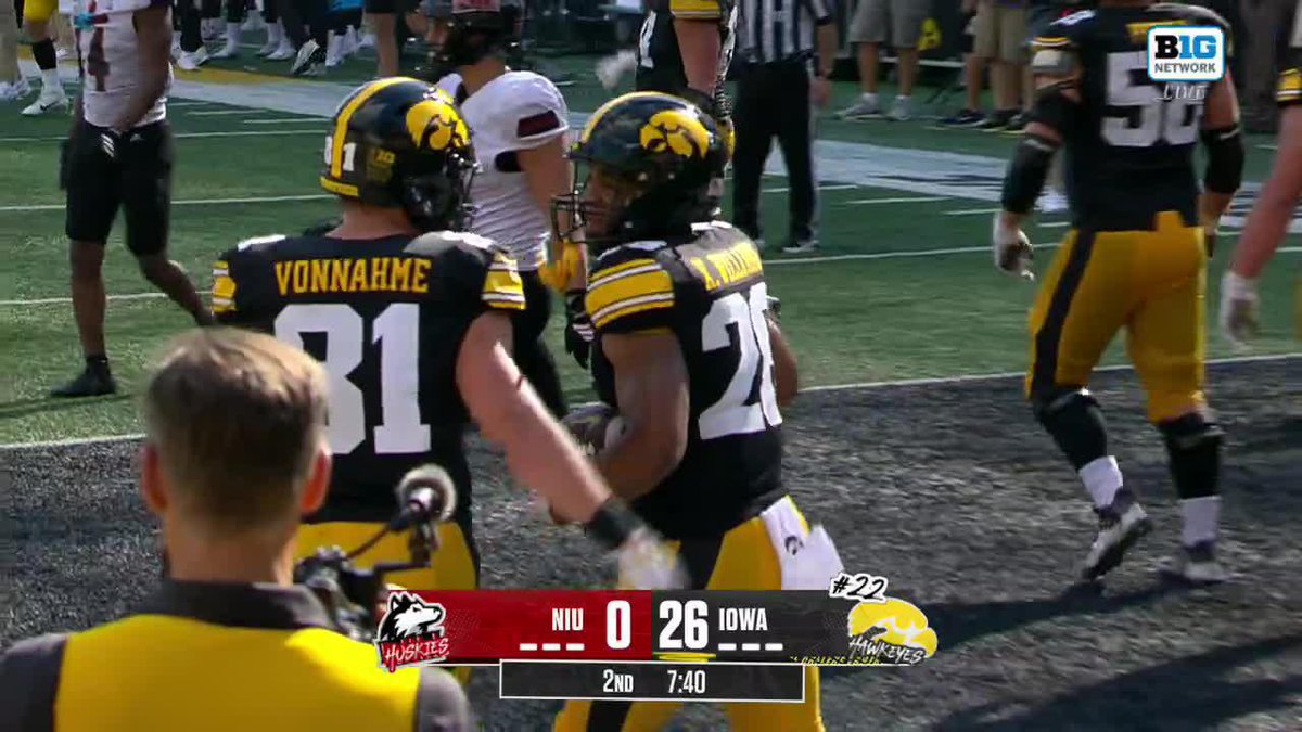 X marks the spot. 📺: Big Ten Network