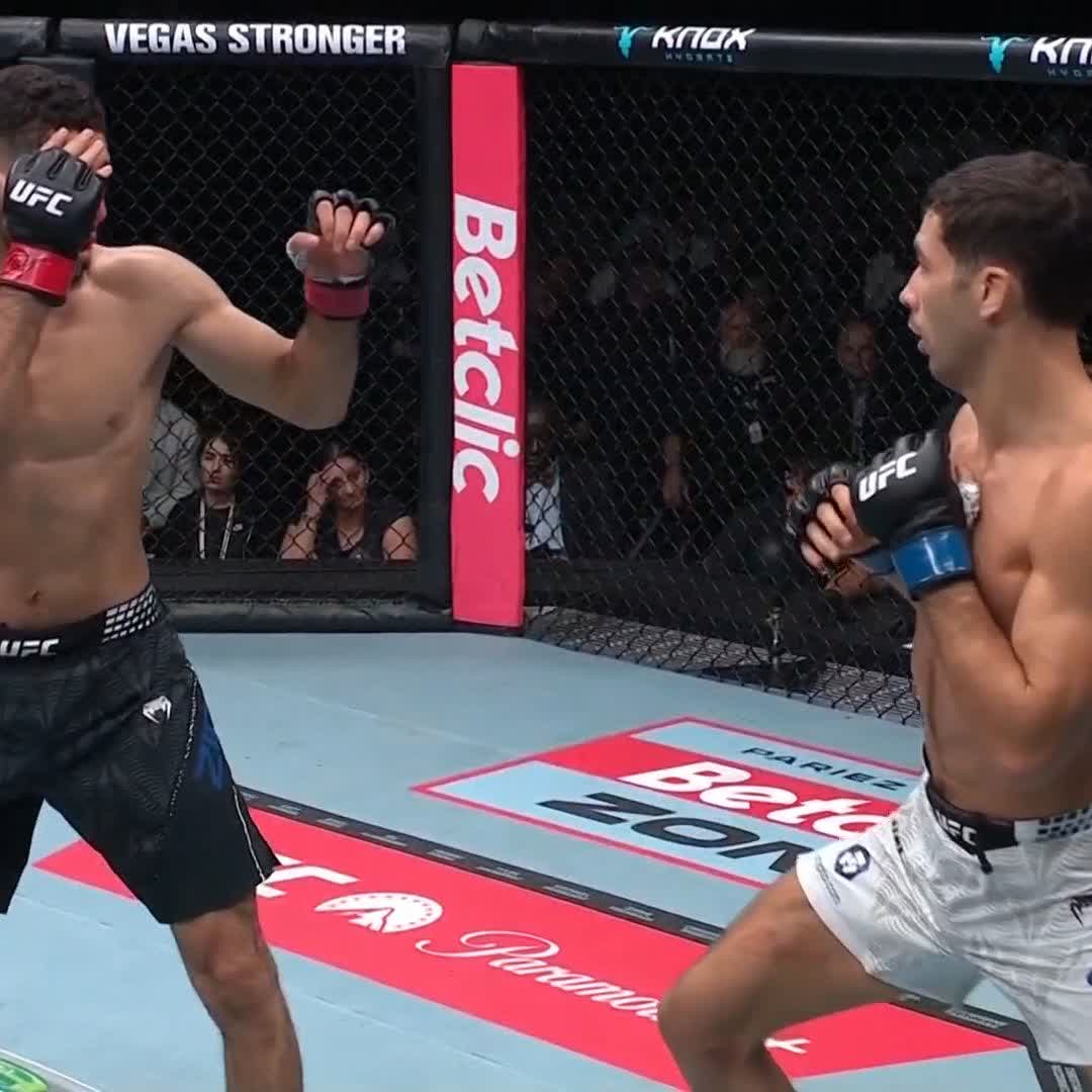 Oh my goodness what a brutal knockout... #UFCParis
