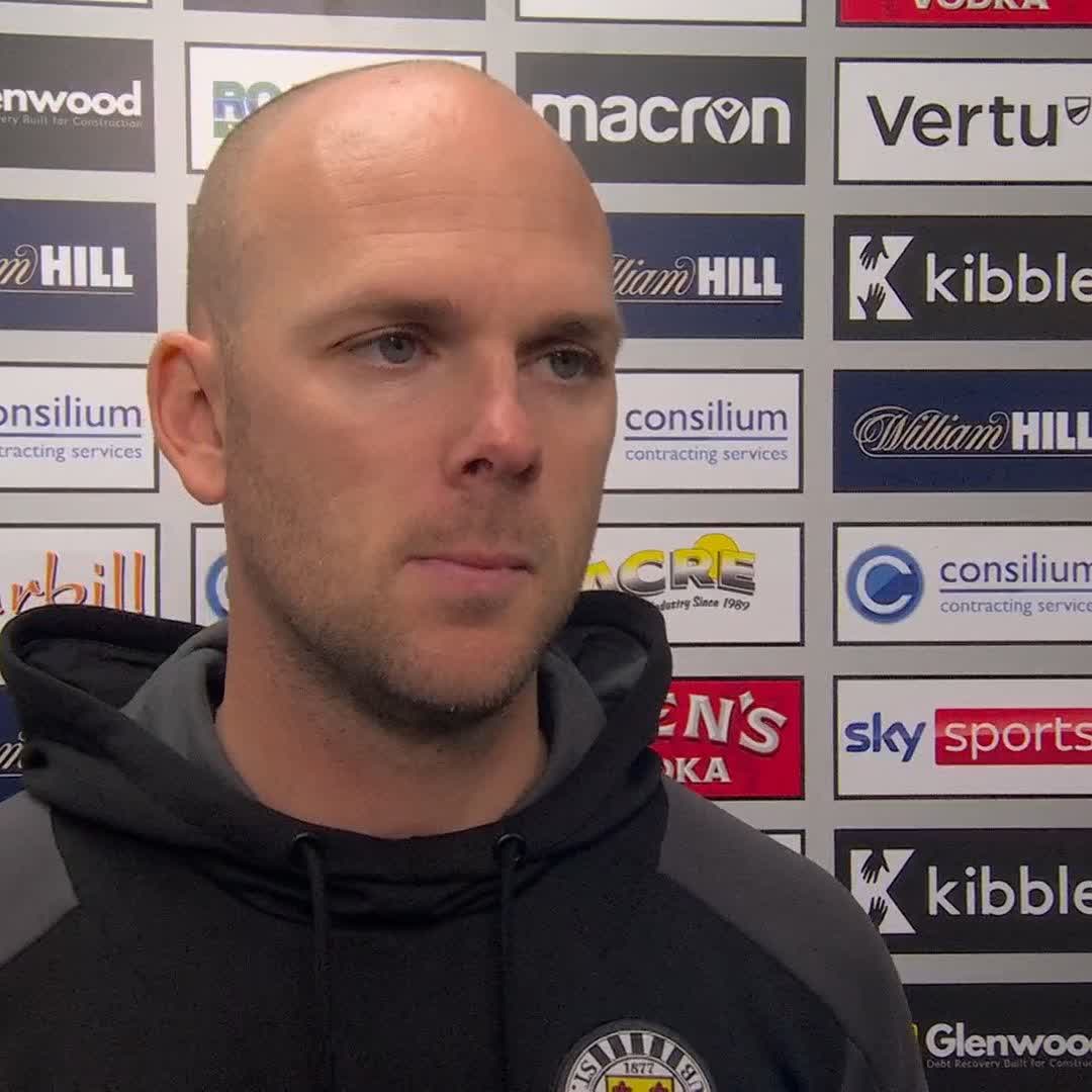 🗣️ “I think it shows how far we’ve come as a group” 🗣️ “We have to just keep getting better at how we’re trying to play” St Mirren manager Craig McLeish reflects on their 2-1 defeat to Celtic ⤵️