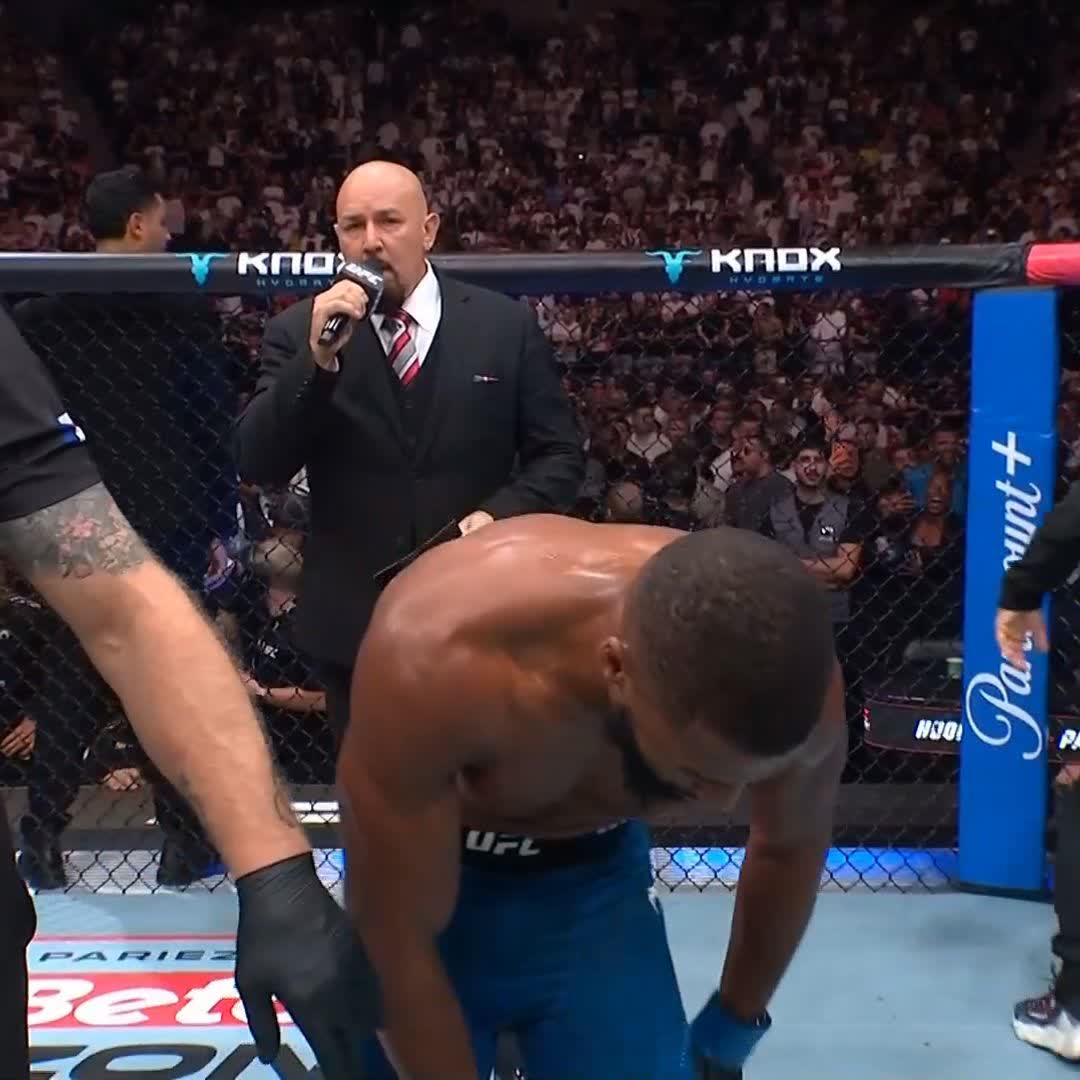 🔝 Une entrée directe au sommet des poids légers pour Salahdine Parnasse après sa victoire expéditive à l'#UFCParis !!!!