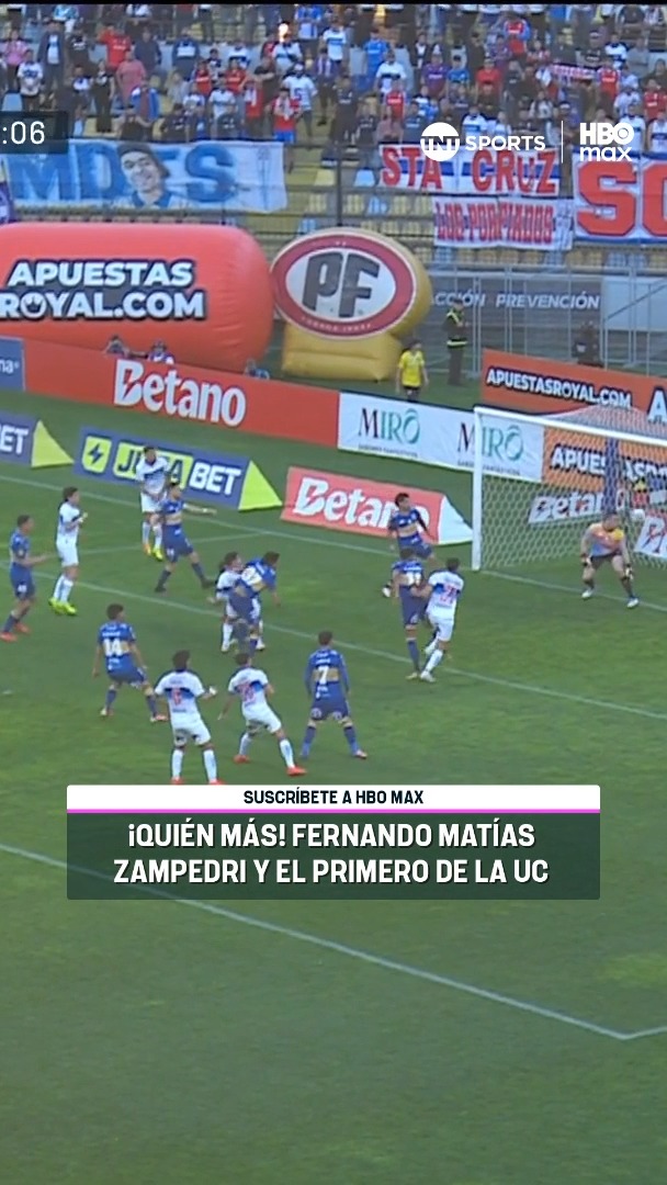 ⚪🔵🛡️ Una vez más: la máquina goleadora de #LosCruzados ¡Quién otro podía ser! Fernando Zampedri se elevó y conectó un cabezazo impecable para llegar a 2️⃣3️⃣ tantos en la #LigaDePrimeraMercadoLibre 2026. ¡Disfruta el #MatchdaySábado! Suscríbete a #TNTSportsenHBOMax 📲