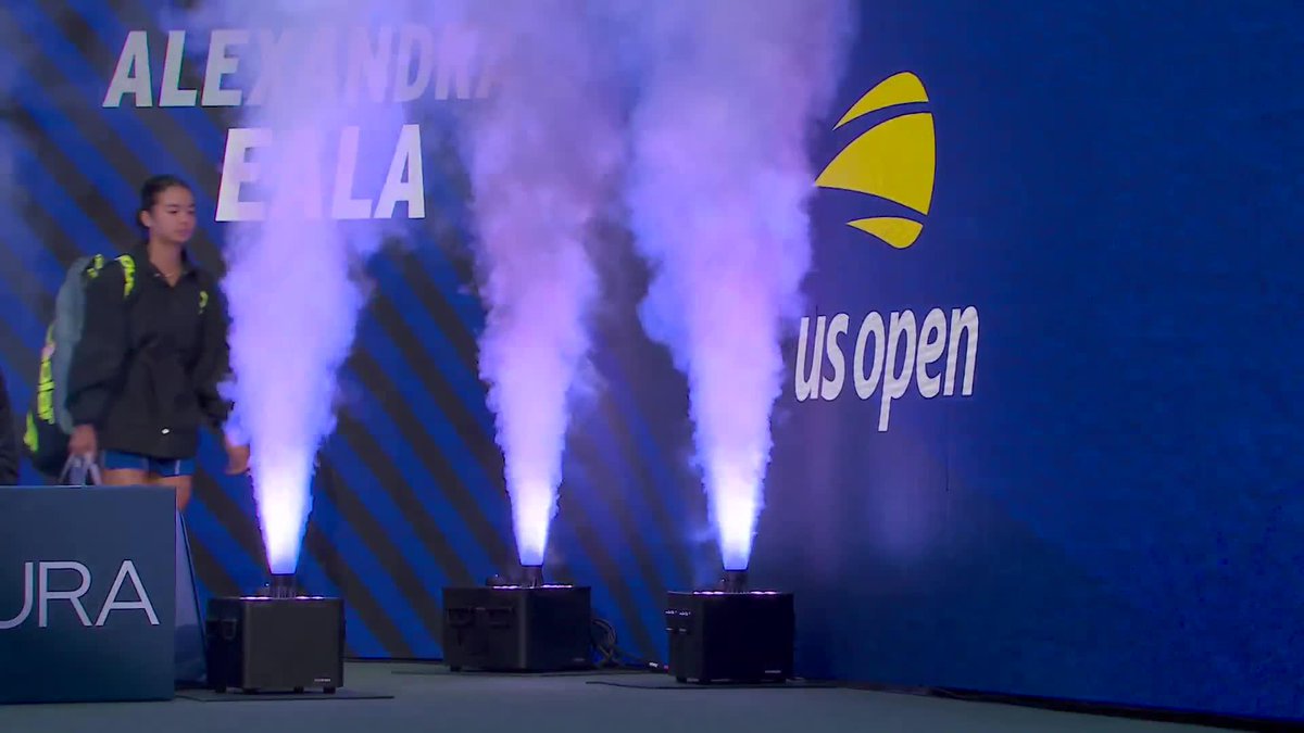 Here. We. Go. Eala vs Jovic on Ashe for a spot in Round 4!