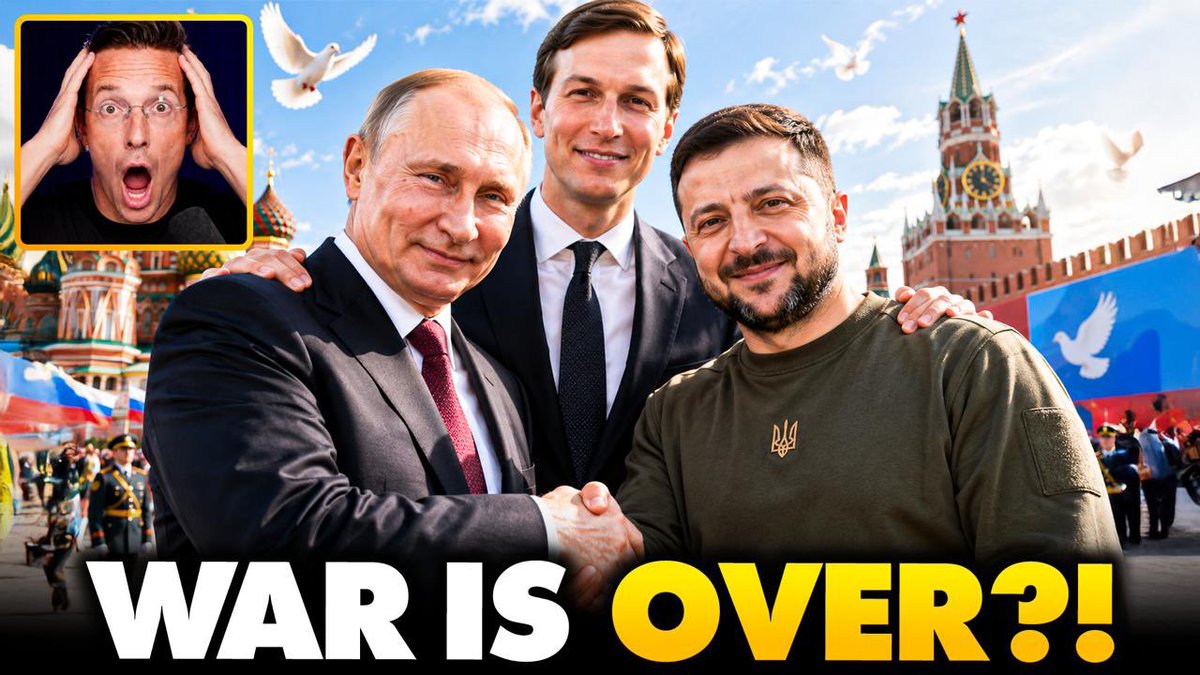 Russia has ordered a three-day ceasefire on strikes targeting Ukraine as Trump’s negotiators arrived in Moscow. Special Envoys Jared Kushner and Steve Witkoff met with Putin to discuss a potential peace deal and they’re headed to Kyiv tomorrow. This comes just days after the CIA Director’s secret visit. Are we finally about to see an end to this war? Pray for peace 🙏🏻