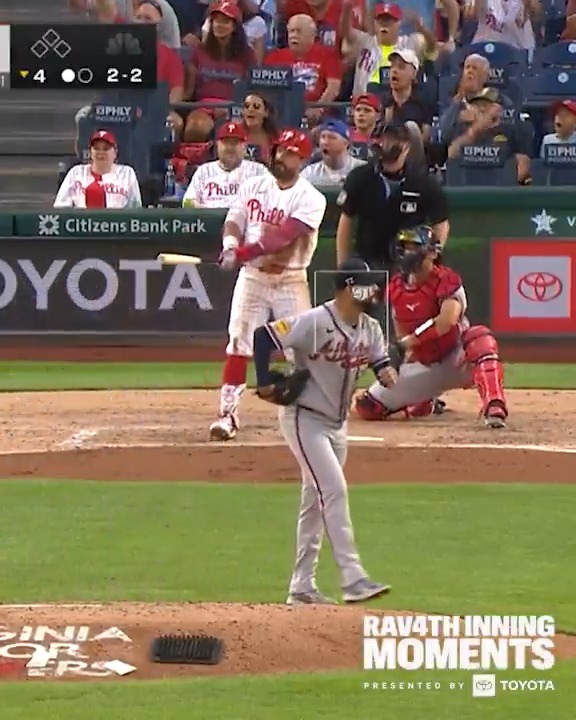 Ya know how sometimes you hear the ball come off Kyle's bat and instantly know what happened? This is one of those times. Toyota USA x #RingTheBell
