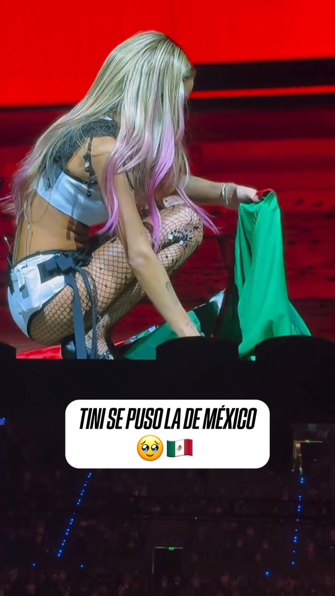 TINI YA ERES MEXICANA 🥹🇲🇽 Vía: miseleccionmx