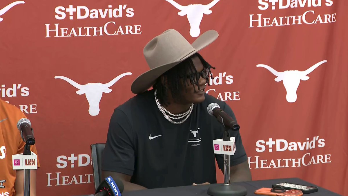 "The atmosphere was crazy... This is what you dream of." Rasheem Biles on his debut at DKR. He finished with an INT, FF, and a TFL. #HookEm