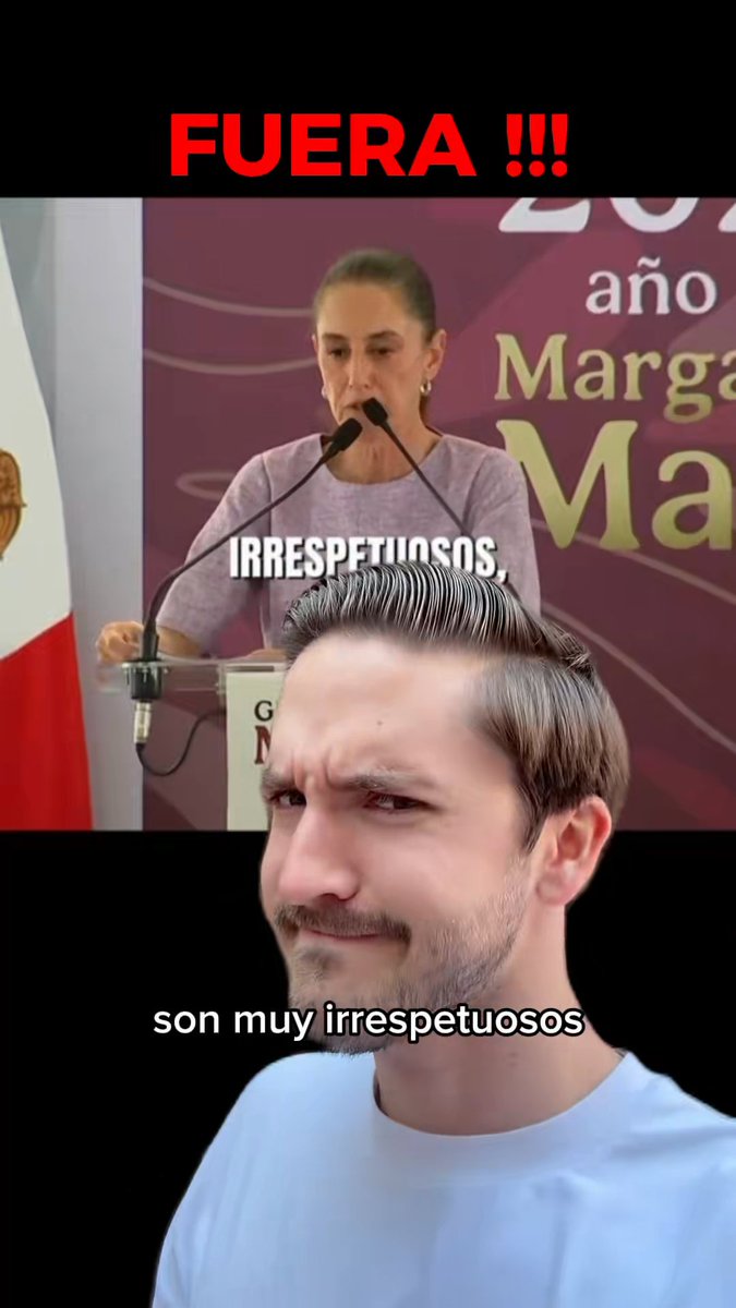 "SHEINBAUM ES ABUCHEADA / DIVIDE Y VENCERÁS" 🤫🇲🇽 Urge que alguien le recuerde a Sheinbaum que representa a México y a los mexicanos no a Morena 🤷🏻‍♂️ Esto es muy preocupante porque demuestra lo que llegó avisando mucho tiempo MANIQUEÍSMO POLÍTICO ‼️ buscan etiquetar como "mal mexicano" a cualquiera que los cuestione y no lo debemos de permitir 🫵 Ellos dividieron y van ganando pero para remontar tenemos que unir 🤝 México unido es mucho más fuerte, será difícil pero lo lograremos o moriremos en el intento 🇲🇽 Viva México ‼️‼️‼️‼️ ¿Qué raro no?🤫