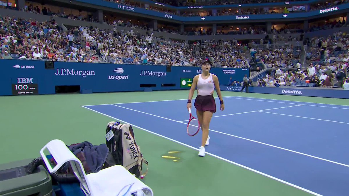 Jovic just too good in the first! She takes it 7-5.