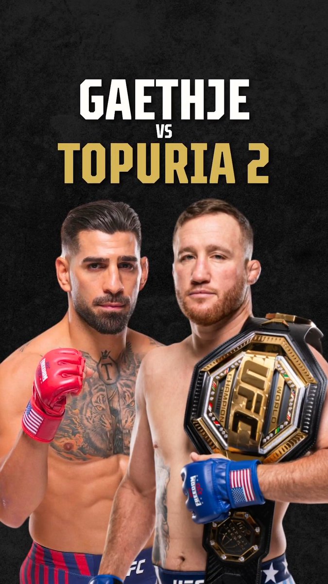 Gaethje vs. Topuria 2? 🥊 Paddy vs. Oliveira for BMF? 🏆 New video on the Anik Bros. YouTube with Jason Anik breaking down what’s next for the Lightweight division!