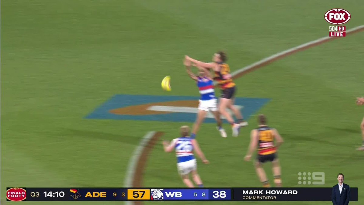 "There's no perfect player... but gee he's close to the perfect intercept player. His game was extraordinary." Derm's praise for Josh Worrell 🙌 #9AFLSFS | Watch on 9 & 9Now 🖥️