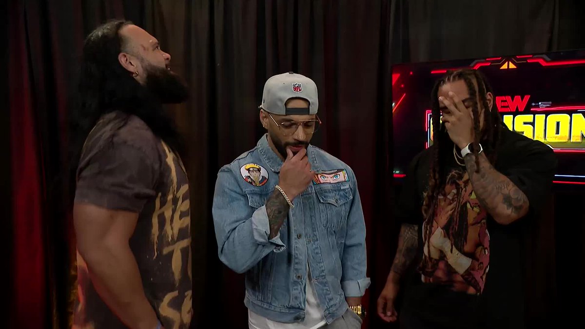 The Demand address The New Level “We got upstaged by a couple of rookies. The New Level. Who are The New Level? I’ve never even heard of The New Level.” #AEWCollision
