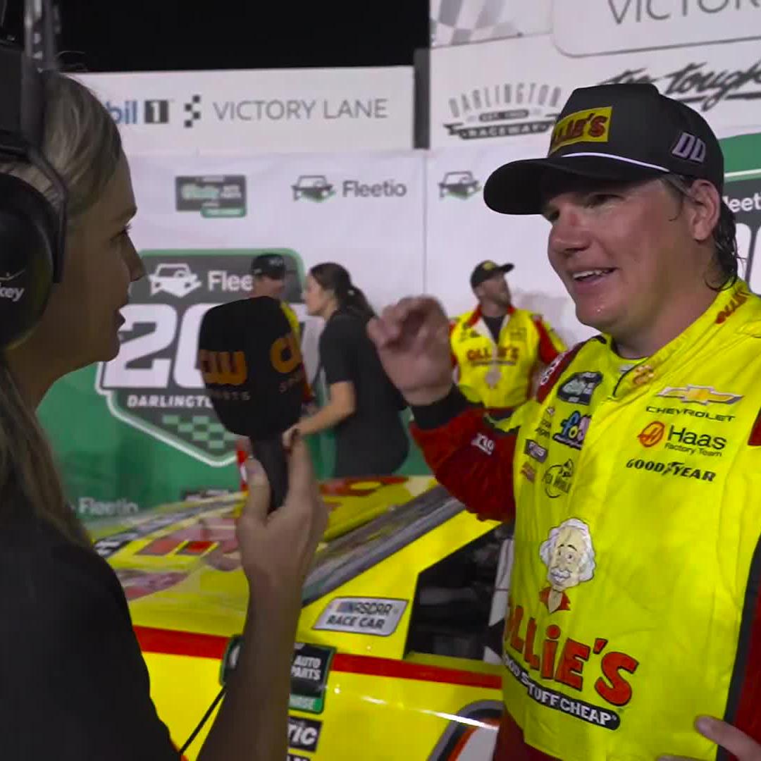 A win at Darlington Raceway was at the top of the list for Sheldon Creed.