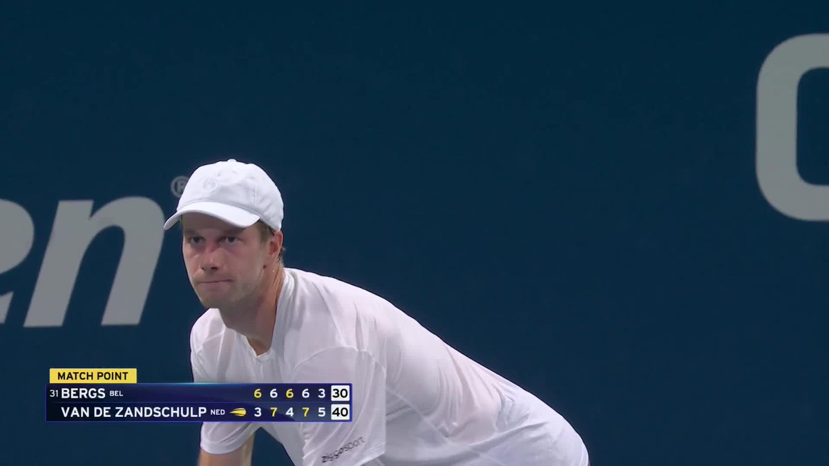 Botic Van de Zandschulp is in Round 4 of the US Open for the first time since 2021!