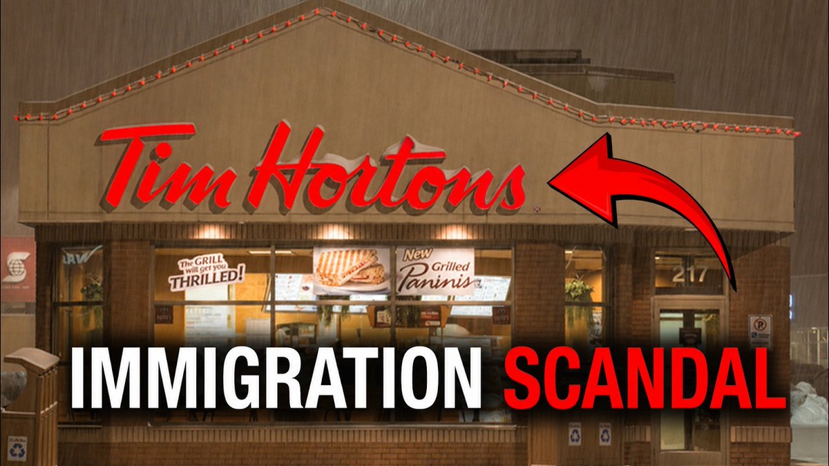Why does Tim Hortons keep trending for all the wrong reasons? From dwindling service and food quality to questionable hiring practices and employee treatment, it’s a pattern corporate can’t seem to outrun — Canada's once beloved coffee chain keeps trending, for all the wrong reasons. The renewed social media attention came from a customer who ordered a cream cheese bagel and a hash brown. Sounds simple enough, but when her order arrived, the hash brown was tucked inside the bagel. An unexpected breakfast combo, indeed! At the same time, an account that tracks Tim Hortons’ job postings across the country, JobWatch Canada, flagged another temporary foreign worker listing — the same red flag Canadians have been raising for more than a year. If Tim Hortons says it’s hiring Canadians first, why do its job postings keep suggesting otherwise? Remember Grimsby, Ontario, where staff with 10-20 years on the job were almost let go days before Christmas, while only a handful of part-timers stayed on? Workers alleged that the timing lined up with a push toward cheaper labour through the Temporary Foreign Worker program, which comes with government incentives for employers. Customers called for boycotts across all four Grimsby locations. A sitting MP publicly asked whether Canadians were being pushed out to make room for cheaper hires. Corporate only responded once it became a PR disaster, and the franchisee backpedaled. While long-time staff allege that the situation in Grimsby is just a microcosm of a larger issue, it’s nothing next to what happened in Picton. A 17-year-old girl, working her first job, says her manager messaged her on Snapchat asking if she wanted "an Indian boyfriend." When she pointed out she was a minor, the manager wrote that the man could pay her $15,000 - $20,000 for the arranged-marriage scheme, if she would agree to helping a stranger fraudulently obtain permanent residency. She said no, repeatedly, and tried to report it to another manager, who downplayed it into a joke. When at that location asking questions, someone believed to be the franchise owner tried to have police remove me for trespassing. The problem with that is that trespass doesn’t apply until you’ve been asked to leave and then refuse to do so. Neither pre-requisite happened, and the officer who responded was understandably concerned at the misuse of police resources. With the OPP involved and the Canadian Border Services Agency notified, Tim Hortons says the manager was fired the moment the owner found out. That's what corporate says now, only after the story broke. How many of these only get “handled" once a reporter shows up.. And more importantly, how many more are out there? A convenient Christmas layoff. A manager allegedly running a side-hustle out of the drive-thru. Another round of red-flag job postings. This is the result of a multi-billion-dollar company building its labour model around programs that are easier to exploit, than to police. FULL REPORT by Tamara Ugolini 🇨🇦: