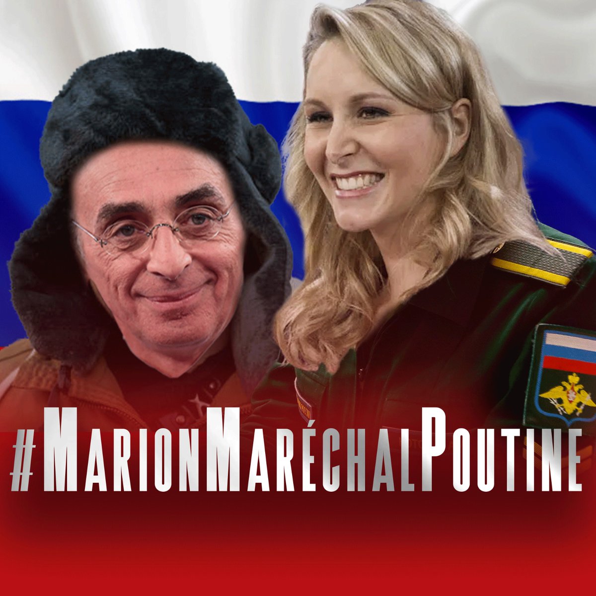 🇷🇺 Cette vidéo inédite qui compile le tropisme poutiniste de Marion est UNE BOMBE. C’est un festival !