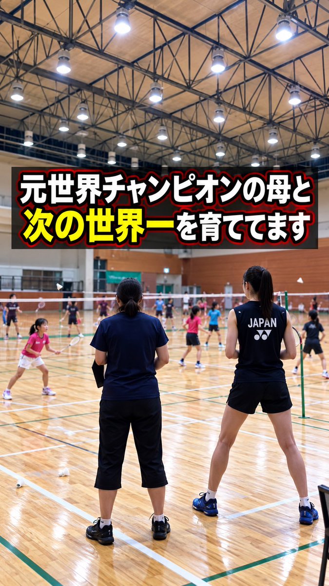普段はボランティアで子ども達に バドミントンを教えてるよ🏸✨ バドミントンはすごくお金のかかるスポーツ。 世界に羽ばたいてほしくて、 子ども達にシャトルやラケットの支援もしています☺️