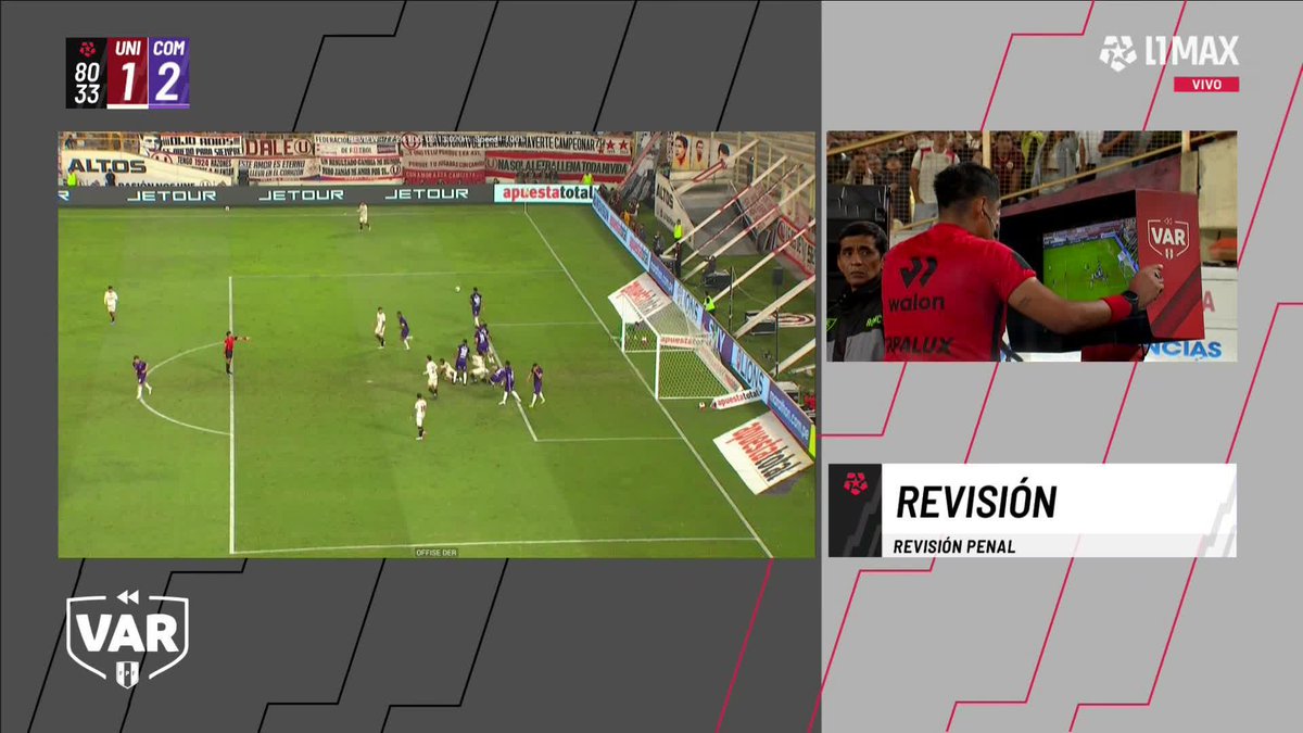 🖥️ EL VAR LLAMA A MICHAEL ESPINOZA Y COBRA PENAL PARA LOS CREMAS #Universitario 1-2 #ComerciantesUnidos 📺 Conoce cómo ver L1MAX en vivo 👉 #L1MAX #TorneoClausuraXL1MAX