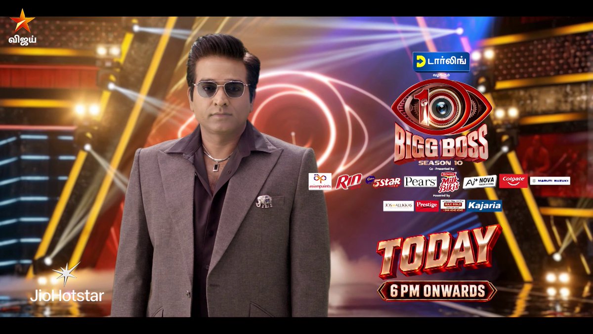 இன்று முதல்.. 😎 Bigg Boss Tamil Season 10 🔥 GRAND LAUNCH - இன்று மாலை 6 மணிக்கு நம்ம விஜய் டிவில.. #Ottikichi #VijaySethupathi #BiggBossTamilSeason10 #CarniVizha #BiggBossSeason10Tamil #BiggBoss10 #BiggBossSeason10 #BiggBossTamil #BB10 #BiggBossSeason10 #VijayTV #VijayTelevision