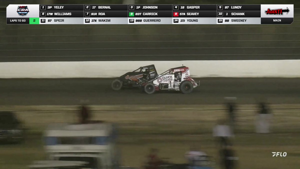 🏁 🇺🇸JJ YELEY🇺🇸 wins night one of the Vermeil after a wild finish at Calistoga Speedway! #VermeilClassic | September 5-6 | Live on FloRacing 📺