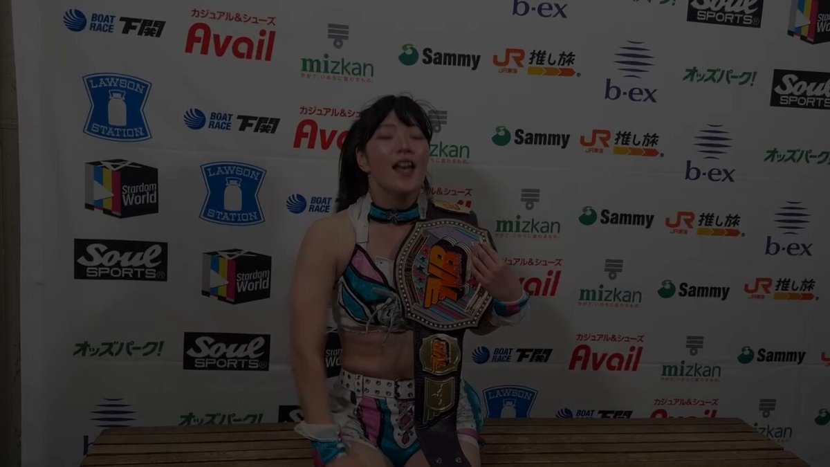 【9.6 後楽園大会試合後コメント】 さくらあや「COSMIC ANGELSはもっともっと上に行ける。なのでユニットの象徴、アーティストベルト、私はカーニバルで絶対に巻く！ そのためにはユニット力、そしてカーニバル力を上げてアーティストベルト奪取。 コズミック・カーニバルがアーティストを日本に、スターダムに必ず取り戻す。」