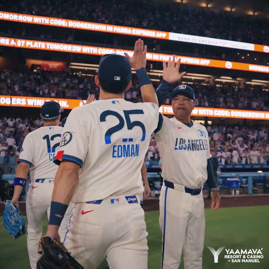 Victory formation! Dodgers x Yaamava' Resort & Casino