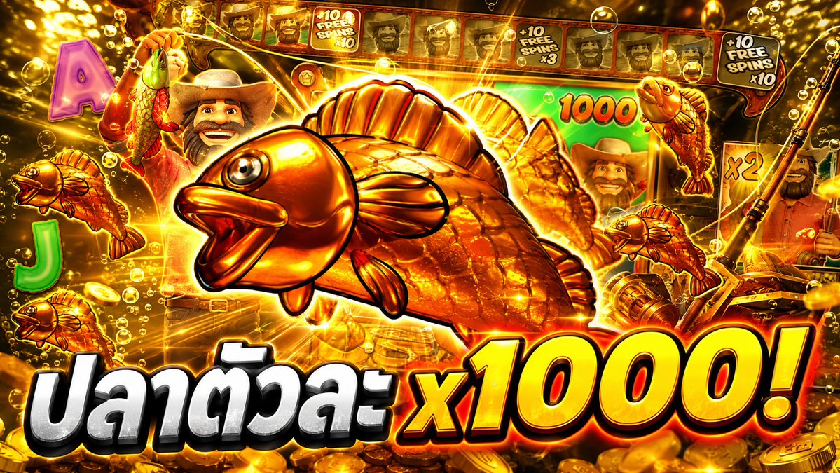 ปลา x1000 มีอยู่จริง! | Big Bass Splash 1000