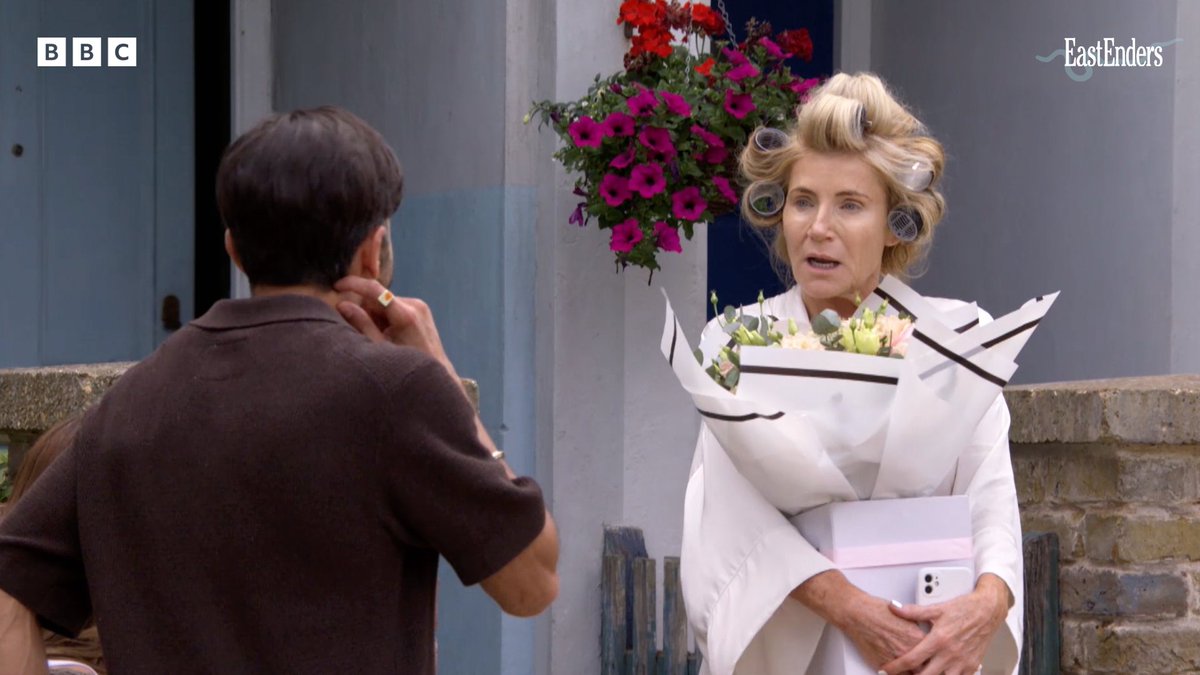 A horse, a missing groom and multiple declined invites – sounds like the perfect start to an EastEnders wedding week! #EastEnders, tomorrow at 7:30pm on BBC One and on BBC iPlayer.